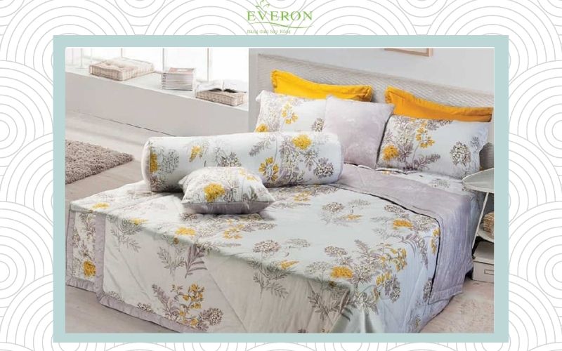 Sản phẩm bộ drap giường Everon được tin dùng lựa chọn bởi người tiêu dùng Việt