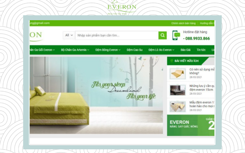 Ưu đãi, khuyến mãi hấp dẫn dành cho khách hàng khi mua tại Everon.net.vn