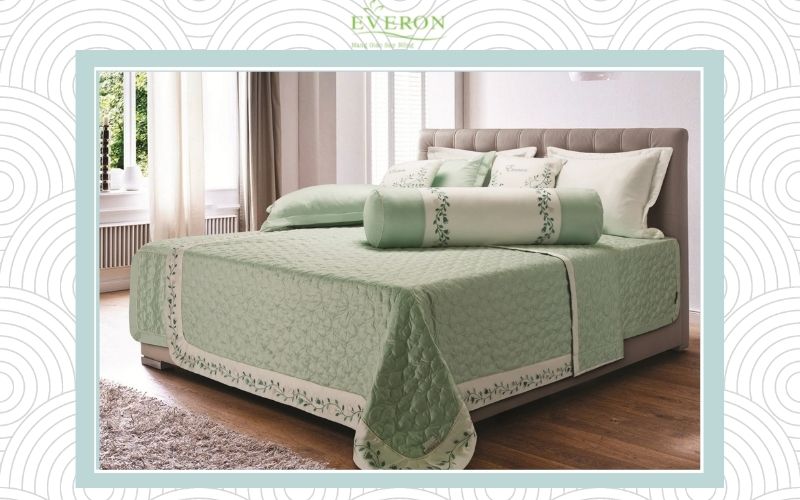 Nệm dành cho giường size Queen với cao su đàn hồi tốt đảm bảo thông thoáng không gây hầm bí dù là những ngày nóng nực nhất 