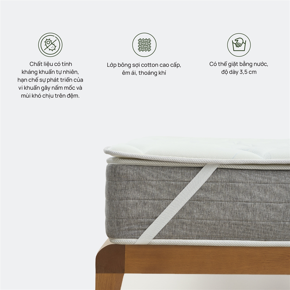 Tấm bảo vệ đệm chống thấm Everon