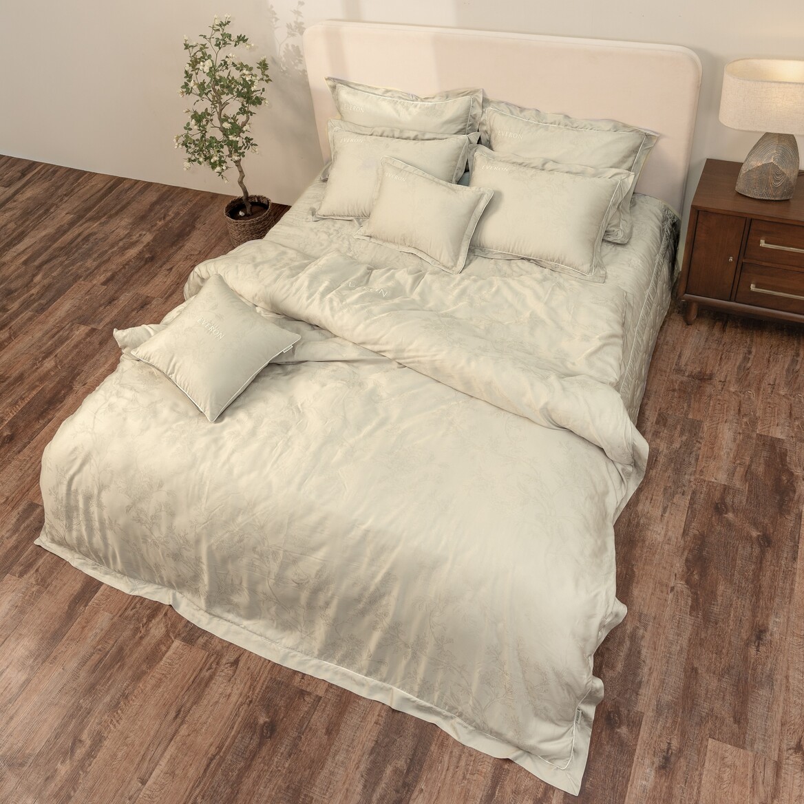 Bộ Chăn Ga Everon ESTJ27020 (Lilac)