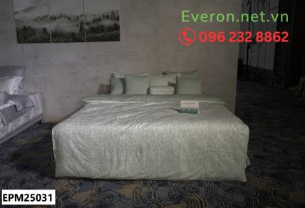 Đánh Giá Bộ Chăn Ga Everon EPM-25031 (Giai Điệu Xanh): Modal Siêu Mát
