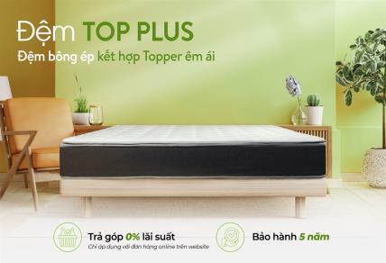 Đánh Giá Đệm Bông Ép Everon Top Plus: Êm Ái Hơn, Sang Trọng Hơn