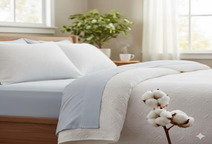 Sợi Cotton: Vua Của Các Loại Vải – Sự Lựa Chọn Kinh Điển Cho Giấc Ngủ Tự Nhiên & Thoải Mái