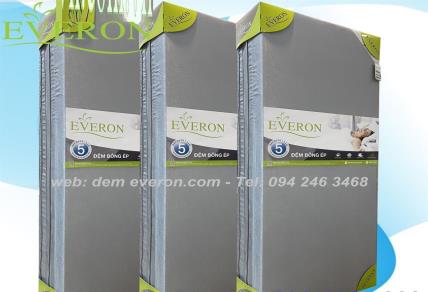 Bảng Giá Đệm Bông Ép Everon 2026 Chính Hãng - Ưu Đãi Tốt Nhất Hà Nội